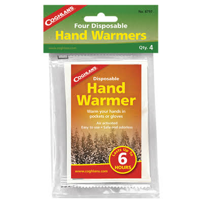 Coghlans: Disposable hand Warmer - Sportinglife Turangi 